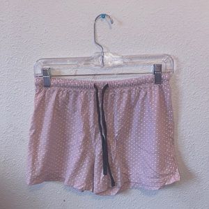 pink pj shorts